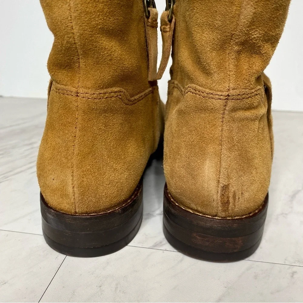 Franco Sarto Malina Brown Suede Bootie 8M